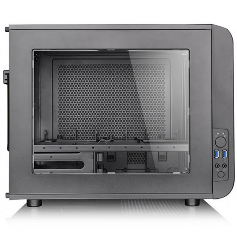 Obudowa Thermaltake Core V21 microATX Window Black - Galeria zdjęcie 4
