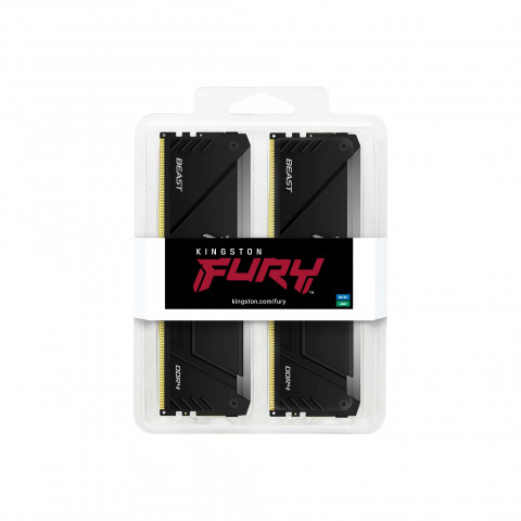 KINGSTON DDR4 32GB 3200MT/s CL16 DIMM (Kit of 2) 1Gx8 FURY Beast RGB - Galeria zdjęcie 3