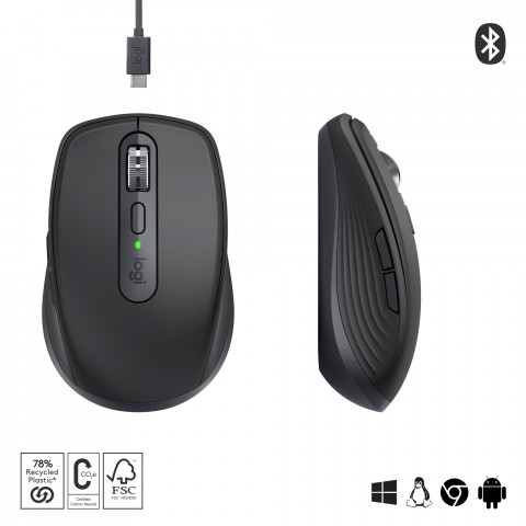 Mysz Logitech MX Anywhere 3S Graphite - Galeria zdjęcie 2