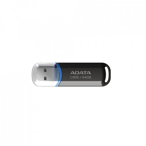 ADATA FLASHDRIVE C906 64GB USB 2.0 BLACK - Galeria zdjęcie 1