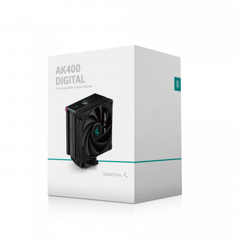 Chłodzenie DeepCool AK400 Digital (R-AK400-BKADMN-G) - Galeria zdjęcie 9