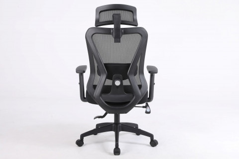 Ergonomiczny fotel biurowy ACTIVEJET T5 czarny - Galeria zdjęcie 7