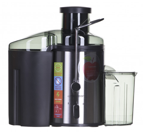 Sokowirówka Esperanza Carrot EKJ002 (500W czarny/inox) - Galeria zdjęcie 8
