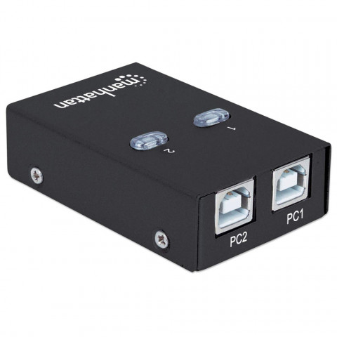 MANHATTAN AUTOMATYCZNY PRZEŁĄCZNIK USB 2.0 2/1 MAN - Galeria zdjęcie 2
