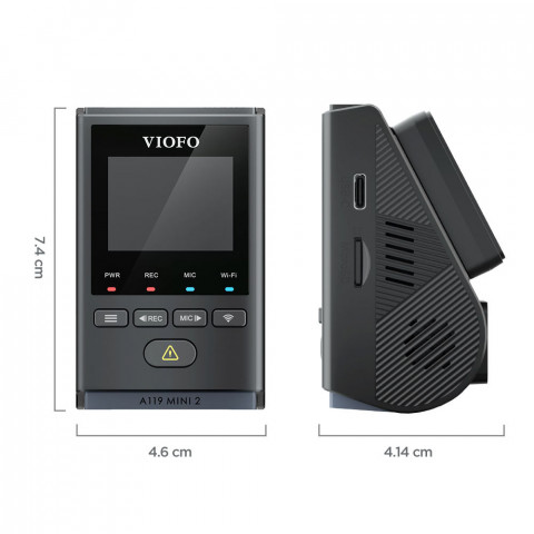 Rejestrator trasy VIOFO A119 MINI 2-G GPS - Galeria zdjęcie 7
