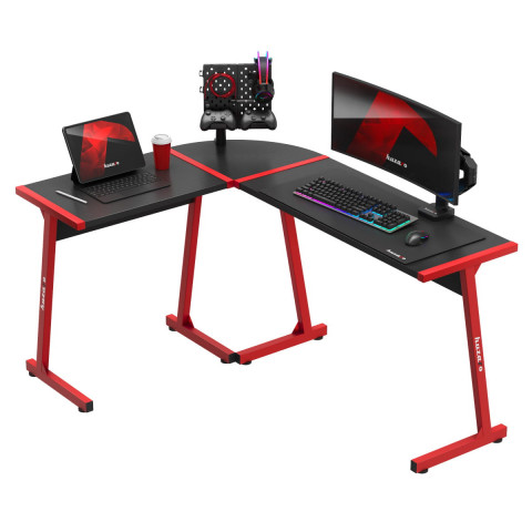 Biurko gamingowe Huzaro Hero 6.0 Red - Galeria zdjęcie 10