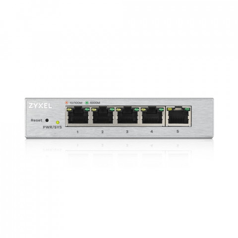 Switch Zyxel GS1200-5 5p Managed Gigabit - Galeria zdjęcie 3
