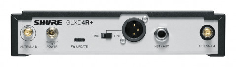 Shure GLXD14R+E/85-Z4 - Cyfrowy zestaw bezprzewodowy - Galeria zdjęcie 3