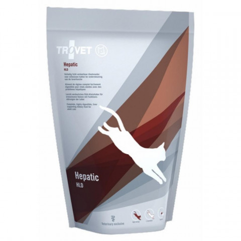 TROVET Hepatic HLD z kurczakiem - sucha karma dla kota - 500 g - Galeria zdjęcie 1