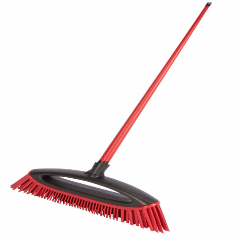 VILEDA Pet Pro Always Clean Szczotka gumowa z drążkiem do usuwania sierści, włosów z dywanów i podłogi - 1 sztuka - Galeria zdjęcie 2