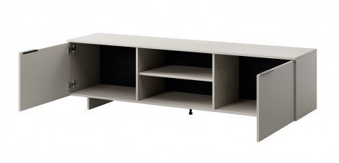 Szafka RTV 2D1P ALMA 180x41,5xH55 kaszmir - Galeria zdjęcie 2
