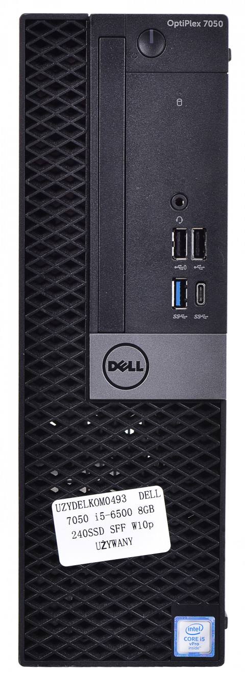 DELL OptiPlex 7050 i5-7500 16GB 256GB SSD SFF Win10pro UŻYWANY - Galeria zdjęcie 4