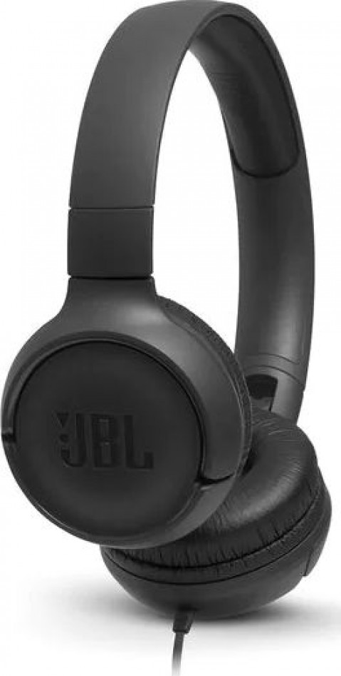 Słuchawki JBL Tune 500 (czarne, nauszne, z wbudowanym mikrofonem) - Galeria zdjęcie 1