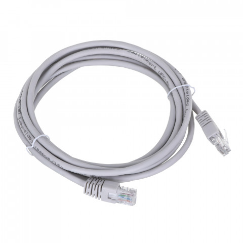 Gembird patchcord rj45, kat. 5e, utp, 3m, szary pp12-3m - Galeria zdjęcie 1