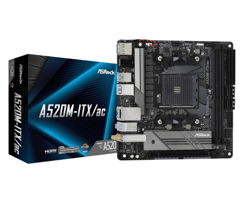 Płyta główna Asrock A520M-ITX/AC - Galeria zdjęcie 1
