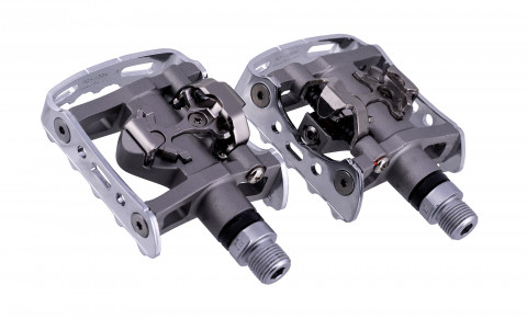 Shimano Pedały SPD PD-M324 Srebrne - Galeria zdjęcie 11