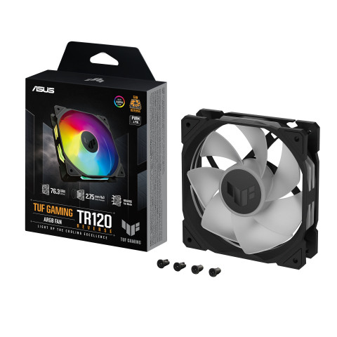 Wentylator ASUS TUF Gaming TR120 ARGB Reverse - Galeria zdjęcie 9