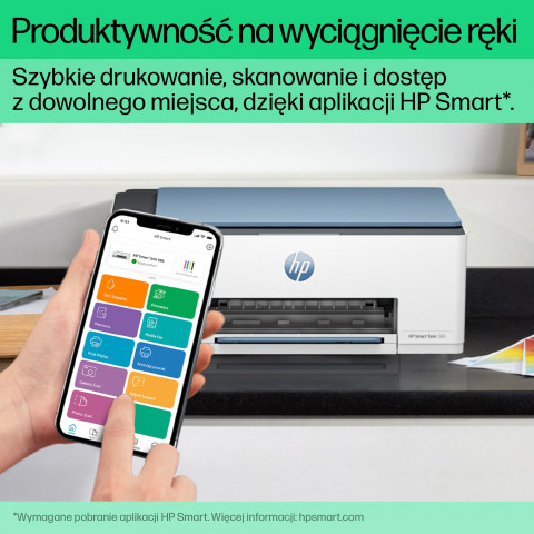 Urządzenie wielofunkcyjne HP Smart Tank 585 1F3Y4A - Galeria zdjęcie 7