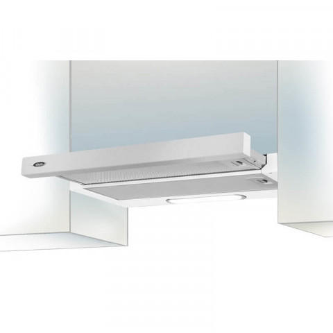 Okap podszafkowy teleskopowy AKPO WK-7 LIGHT ECO 60 INOX (front stal nierdzewna) - Galeria zdjęcie 2