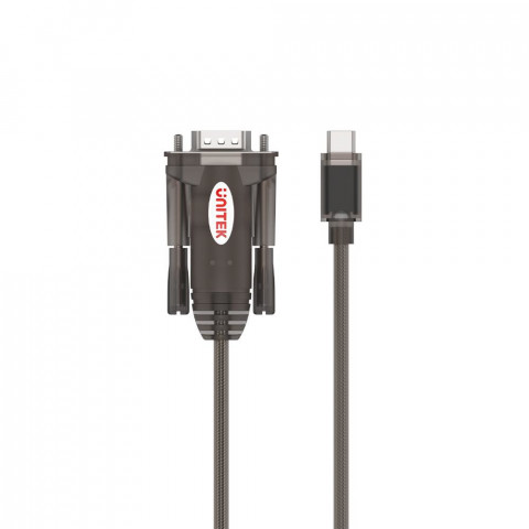 UNITEK ADAPTER USB-C - 1X RS-232, Y-1105K - Galeria zdjęcie 3