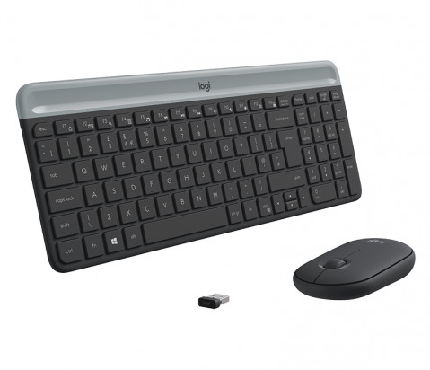 Wireless Keyboard and Mouse Combo MK470 GRAPHITE - Galeria zdjęcie 1