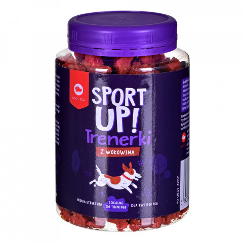 MACED Sport Up! Trenerki z wołowiną - przysmak dla psa - 300 g - Galeria zdjęcie 1