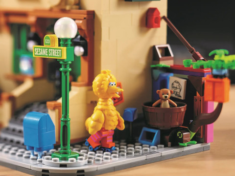 LEGO Ideas 21324 123 Ulica Sezamkowa - Galeria zdjęcie 10