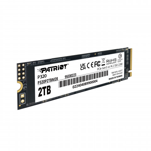 Patriot Viper SSD P320 M.2 PCI-Ex4 NVMe 2TB 3GB/s - Galeria zdjęcie 3