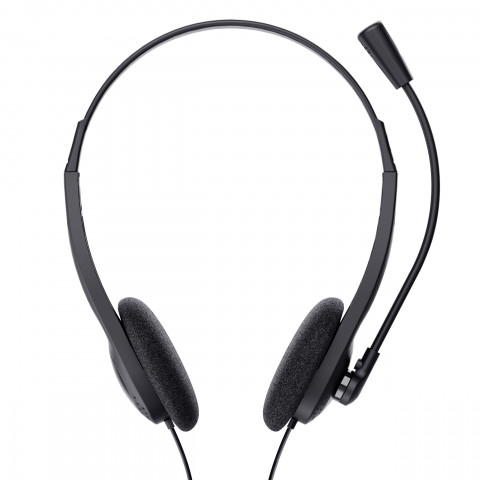 SŁUCHAWKI TRUST Primo Chat Headset - Black - Galeria zdjęcie 3