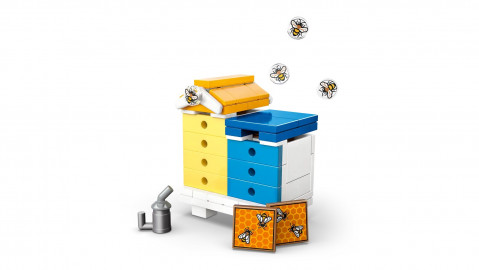 LEGO FRIENDS 42669 Dom pszczelarzy i kwiatowy ogród - Galeria zdjęcie 8