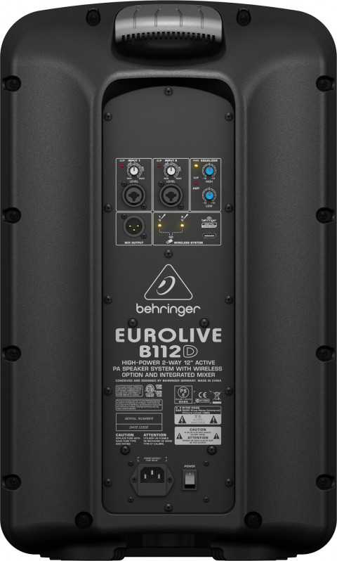 Behringer B112D - Kolumna głośnikowa aktywna 12" - Galeria zdjęcie 2