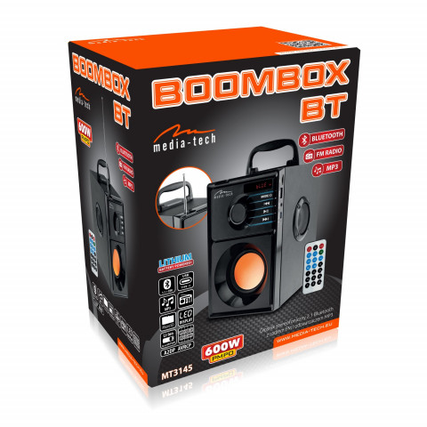 MEDIA-TECH GŁOŚNIK BLUETOOTH+MP3+RADIO MT3145 V2 - Galeria zdjęcie 3