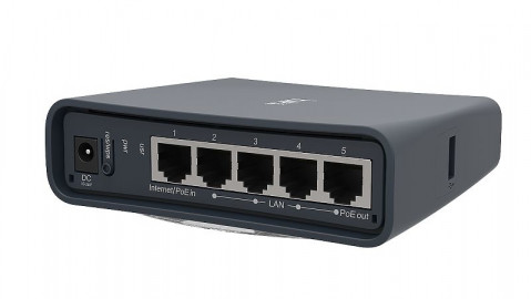 Router WiFi 5 Mikrotik hAP ac lite TC (RB952Ui-5ac2nD-TC) 2,4GHz(2x2)/5GHz(1x1) 5p - Galeria zdjęcie 5