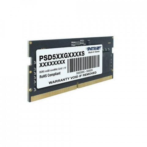 PATRIOT SIGNATURE SO-DIMM DDR5 16GB 5600MHz 1 Rank - Galeria zdjęcie 2