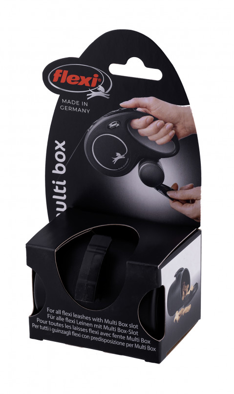 Pojemnik flexi Vario Multi Box - pojemnik na karmę lub woreczki, kolor czarny - Galeria zdjęcie 9