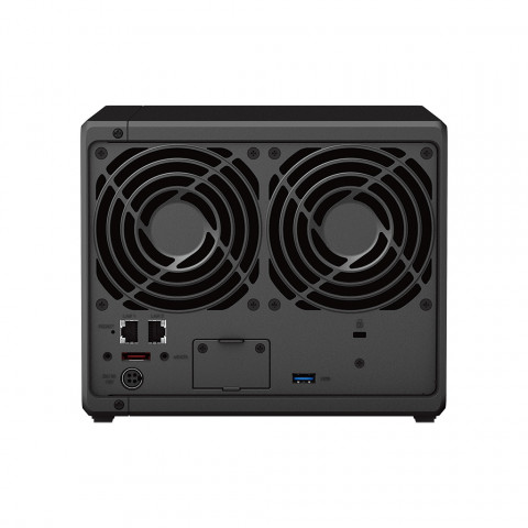 NAS Synology DS923+; Tower; 4x (3.5" SATA HDD); AMD Ryzen R1600; 4 GB DDR4 ECC SODIMM (max. 32GB), 2x 1GbE RJ-45 - Galeria zdjęcie 5