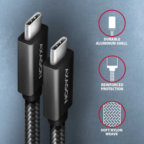 AXAGON BUCM32-CM20AB USB-C 3.2 Gen 2 - Galeria zdjęcie 3