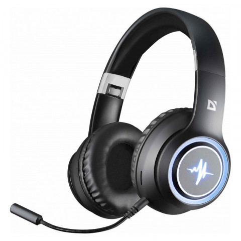 DEFENDER SŁUCHAWKI BLUETOOTH FREEMOTION B571 CZARNE LED - Galeria zdjęcie 1