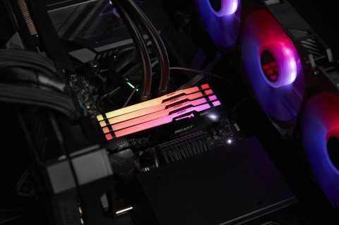 Kingston FURY DDR5 32GB (2x16GB) 5600MHz CL36 Beast Black RGB EXPO AMD (KF556C36BBEAK2-32) - Galeria zdjęcie 8