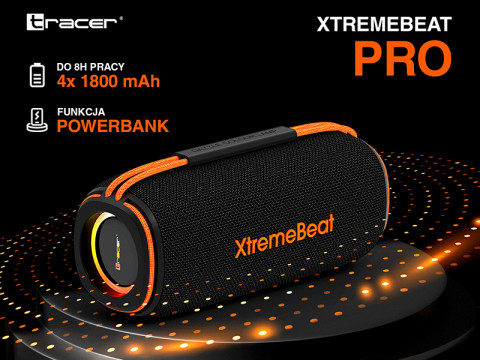 TRACER GŁOŚNIK TWS XTREMEBEAT PRO BLUETOOTH RGB - Galeria zdjęcie 7