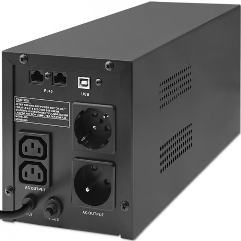 QOLTEC ZASILACZ AWARYJNY UPS LINE INTERACTIVE - Galeria zdjęcie 2