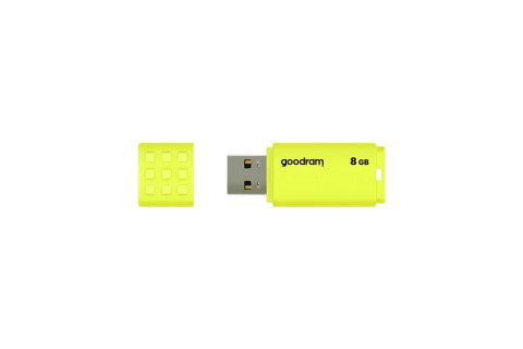 GOODRAM FLASHDRIVE 8GB UME2 USB 2.0 YELLOW - Galeria zdjęcie 3