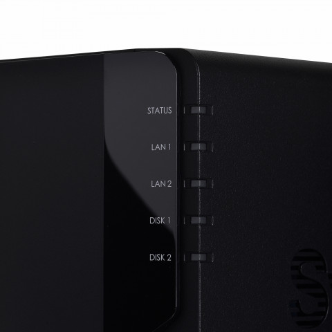 NAS Synology DS224+; Tower; 2x (3.5" SATA HDD); Intel Celeron J4125;,2GB DDR4 (max. 6GB), 2x 1GbE RJ-45 - Galeria zdjęcie 8