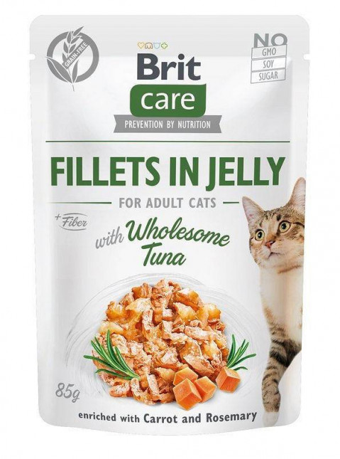 BRIT Care Fillets in Jelly Flavour Box - mokra karma dla kota - 12 x 85 g - Galeria zdjęcie 3