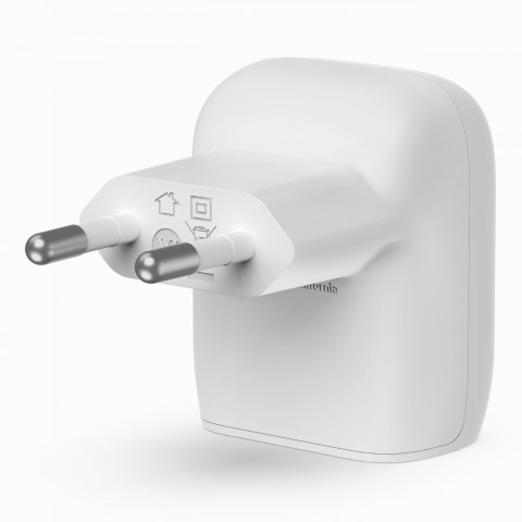 Ładowarka Belkin BoostCharge USB-C PD 3.1 PPS Wall Charger 20W + USB-C to Lightning Cable 1m White - Galeria zdjęcie 2