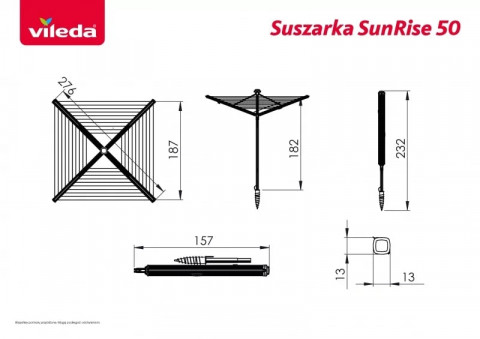 Suszarka Vileda Sun-Rise - Galeria zdjęcie 13