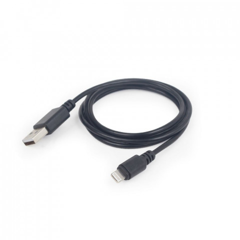 Kabel Gembird ( USB 2.0 - Lightning M-M 1,0m czarny ) - Galeria zdjęcie 4