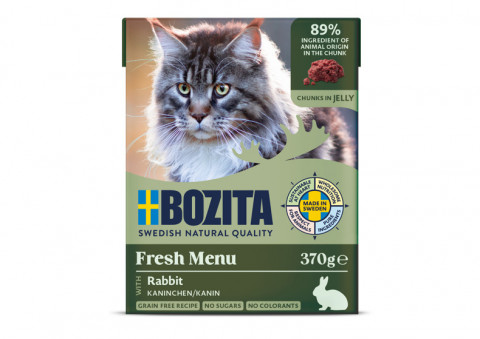 BOZITA Królik w galaretce - mokra karma dla kota - 370g - Galeria zdjęcie 1