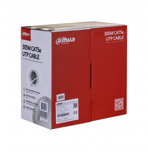Kabel sieciowy DAHUA drut, 100% miedź PFM920I-5EUN (UTP; 305m; kat. 5e) - Galeria zdjęcie 3