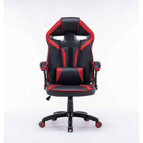 FOTEL OBROTOWY GAMINGOWY KRZESŁO DRIFT CZERWONY - Galeria zdjęcie 1